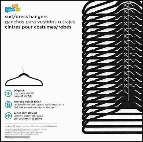Imagen 3 de 3 de 50 Ganchos Ropa Terciopelo Vestidos Fino Almacen Boutique