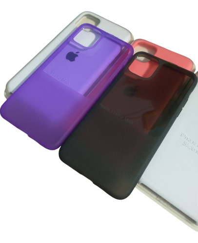 Funda Silicona Genérica Para iPhone 11 Pro Max Tipo Original