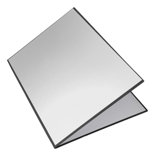 Reflector Fotográfico Negro De Cartón, Tamaño 3 En 1, Plegab