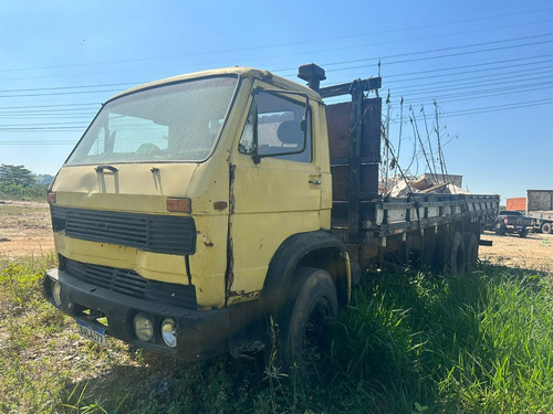 Vw 13.130 Truck Carroceria De Madeira Freio A Ar