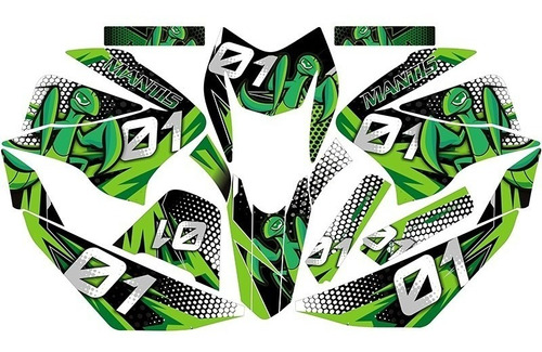 Stickers, Calca, Vinil, Para Moto Rt200 Mod-94