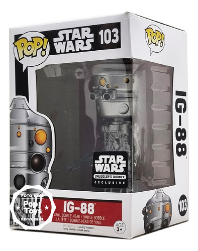 Outlet Ocdl - Funko Pop - Star Wars - Ig-88 No. 103 Smuggler