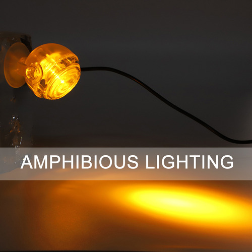 Tanques De Peixes Led Submersíveis Impermeáveis De Plástico