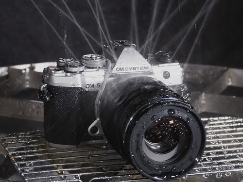 Câmera Olympus Om System Om-5 Com Lente De 12-45 Mm (preta)