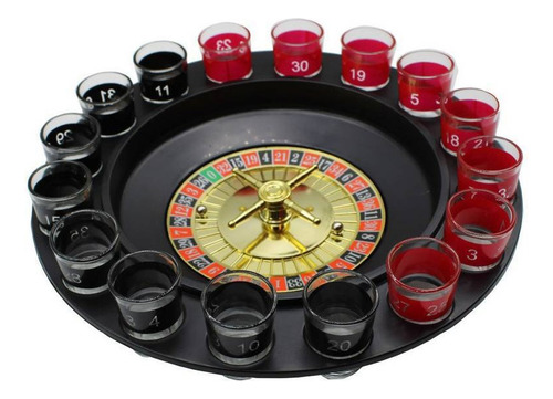 Casino Ruleta De Shots X 16 Chupitos Drink Adultos