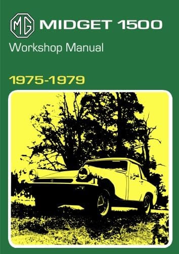 Libro: Mg Midget 1500 Workshop Manual 1975-1979: Akm 4071b