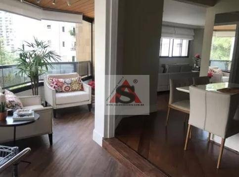 Apartamento Com 3 Dormitórios À Venda, 172 M² Por R$ 1.890.000,00 - Brooklin - São Paulo/sp - Ap37003