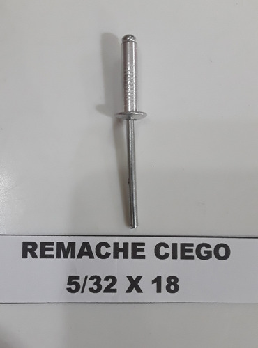 Remache Ciego De Aluminio 5/32x18 X30 Unidades