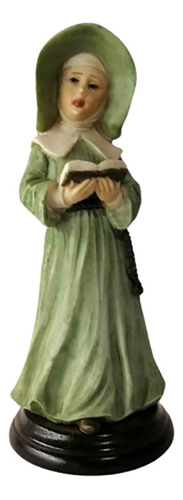 Capodimonte Italia Monja Religiosa Poliresina 17.5 Cm