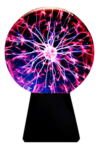 Lámpara De Plasma Esfera De Rayos Lámpara De Fiesta Bola De