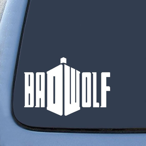 056 - Badwolf Doctor Who Sticker Decal Notebook Car Lap...