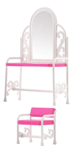 Tocador De Maquillaje Para Casa De Muñecas, Tocador Para