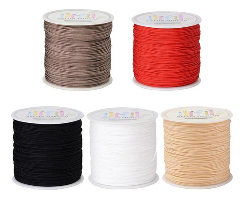 N Cable De Macramé De 90 M/rollo, Cordón De Nylon, Hilo