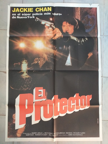 Poster Afiche Cine - El Protector - Jackie Chan *