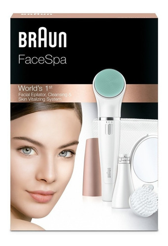 Depiladora Braun Facial Face Spa 851v