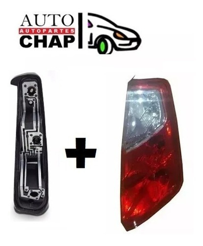 Faro Trasero + Circuito Portalampara Fiat Punto 2007 A 2012