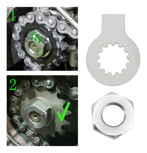 Tuerca Seguro Sprocket Yamaha R6 1999-2006 Thundercat 95-07 (Usado)