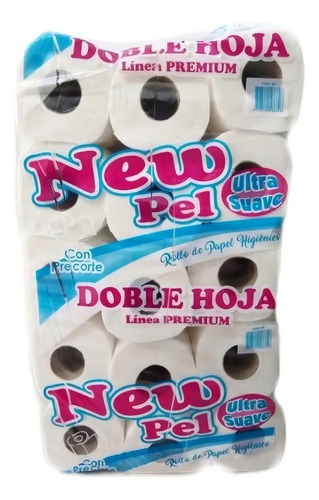Papel higiénico New Pel Premium con doble hoja