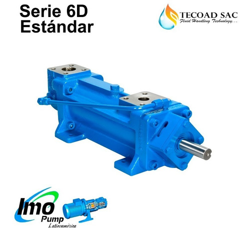 Imo Pump, Bomba Imo Estándar De Tres Tornillos Serie 6d