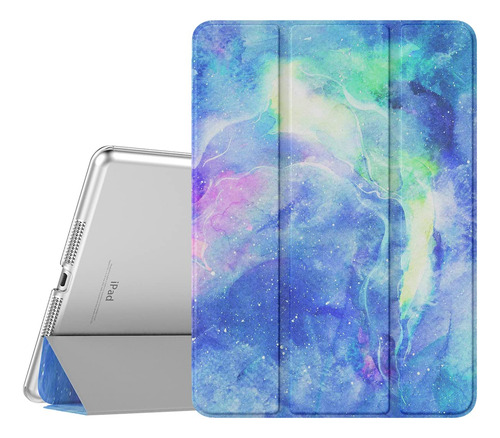 Funda Para iPad 10.2 iPad De 9ª Gen Plegable Nebula Soport