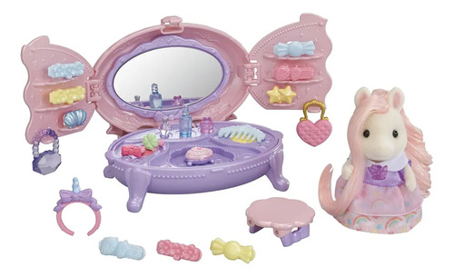 Sylvanian Families Set De Tocador De Pony Calico Critters