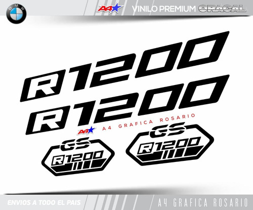 Calcos Bmw R1200gs Gs1200 / Ducati Multistrada Triumph Ktm