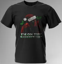 Comprar Remera Dead Guys Santa Secret Naughty List Christma Neg4480