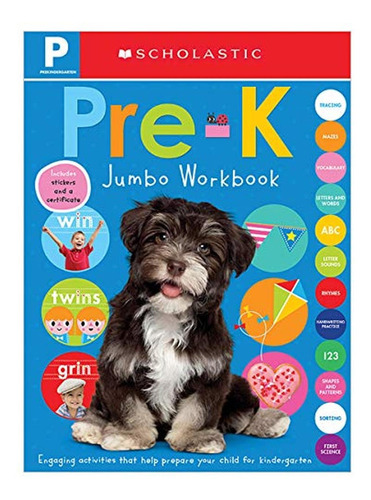 Pre-k Jumbo Workbook: Scholastic Early Learners (jumbo Workb