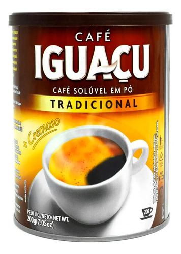 Café Iguacu Soluble Tradicional Lata 200gr