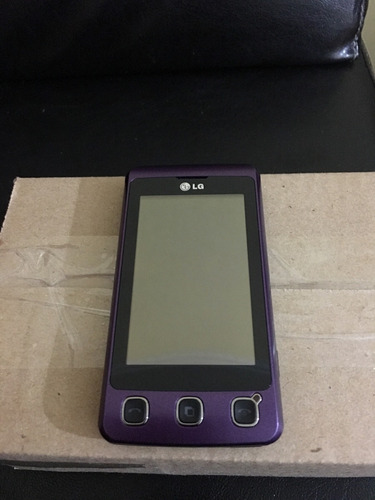 Celular  LG Cookie Kp570 Roxo Câmera  Mp3 Fm Novo