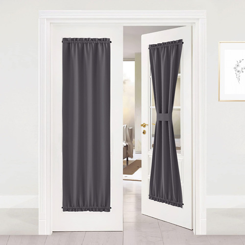 Nicetown Panel Cortina Blackout Para Puerta Estilo Franz