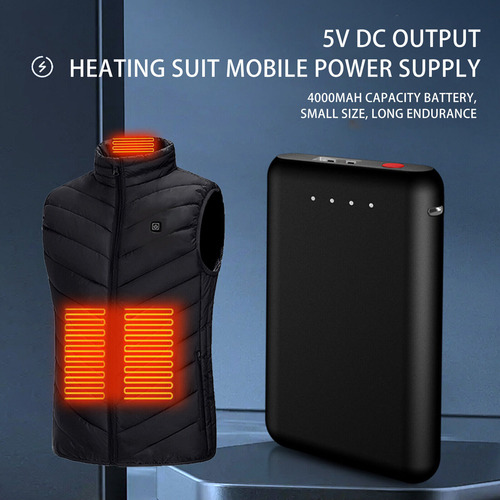 2 Pilas Recargables De 4000 Mah, 10 W, 5 V, 2 Unidades, Para