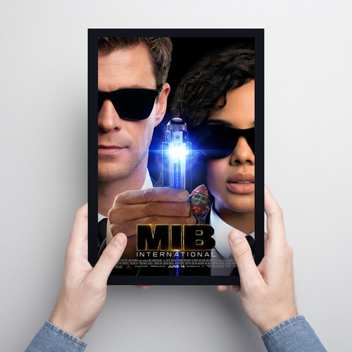 Cuadro 20x30 Pelicula Men In Black International 007