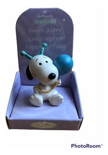 Figura Vintage De Snoopy,cumpleaños Sobrino