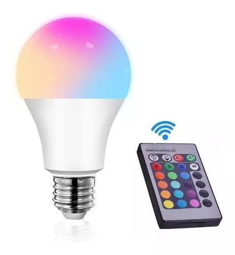 Foco LED RGB de 15W - Incluye Control Remoto