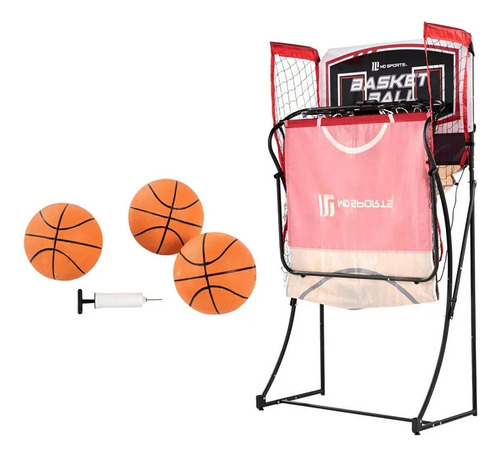Juego De Mesa Basquetbol Arcade Doble Canasta Con Marcador