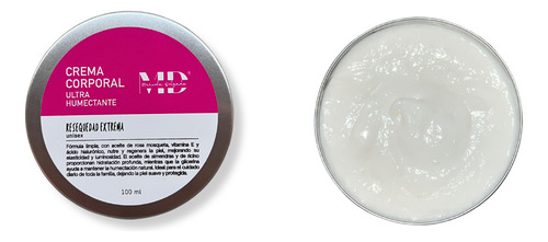 Crema Corporal 100ml Marcela Delgado Resequedad Extrema