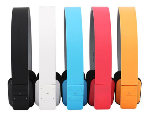 Audífono Bluetooth Micrófono Incorporado Diadema Ajustable