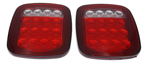 Luz Trasera For Jeep Wrangler Jk Tj Cj Yj 16led Turn