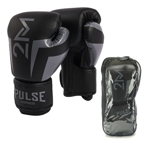 Imagen 1 de 10 de Guantes Boxeo 16 Oz Velcro Kick Importado Box Profesional