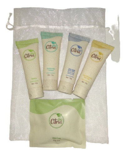 Set Hotel 20 Bolsas :shampoo+acondicionador+gel+jabon+crema