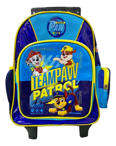 Mochila Con Ruedas Paw Patrol Marca Ruz Para Kinder Original