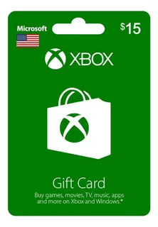 Oferta Xbox Gift Card $15 | Stock Limitado Region Usa