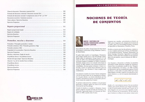 Manual De Preparación Pre Universitaria Aritmética Formulas