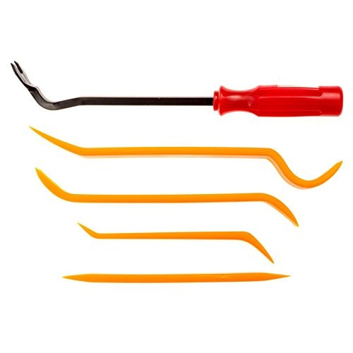 Mioloe Auto Sujetador Sujetador de Pl/ástico Remache 190Pcs Pin de Empuje Del Coche Remache Kit de Clips de Recorte