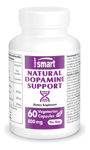 Supersmart - Apoyo Natural De Dopamina De 800 Mg Por Da - Ex