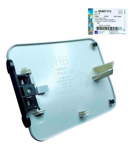 Imagen 4 de 10 de Tapa Gasolina Externa Aveo 2005 2006 2007 Clasico 5 Puertas