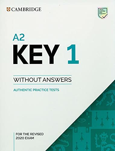 A2 Key 1 For Revised Exam From 2020 Students Book Without An