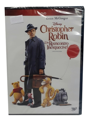 Dvd Christopher Robin Um Reencontro Inesquecível Lançamento