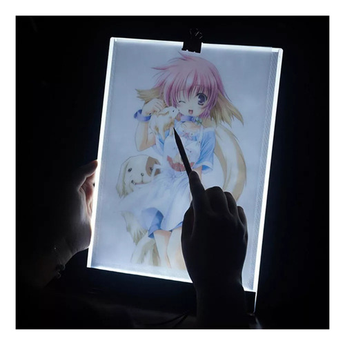 Mesa De EstĂȘncil Digital Iluminada Por Led A4 Para Desenho